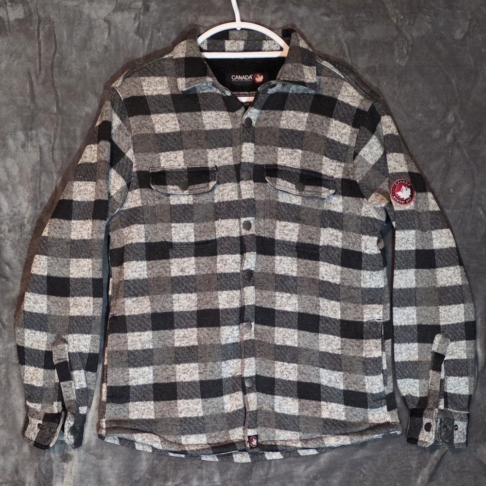 Gray Checkered Men's Jacket